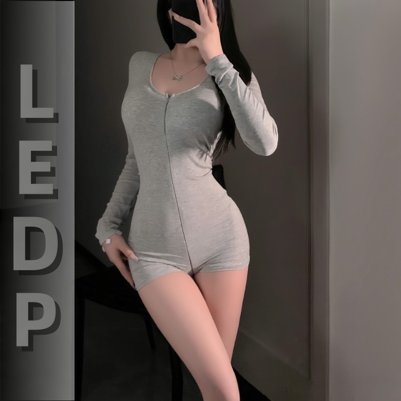 Lace Teddy Lingerie - IMUSexy Deep V Yoga Pant Nightwear
