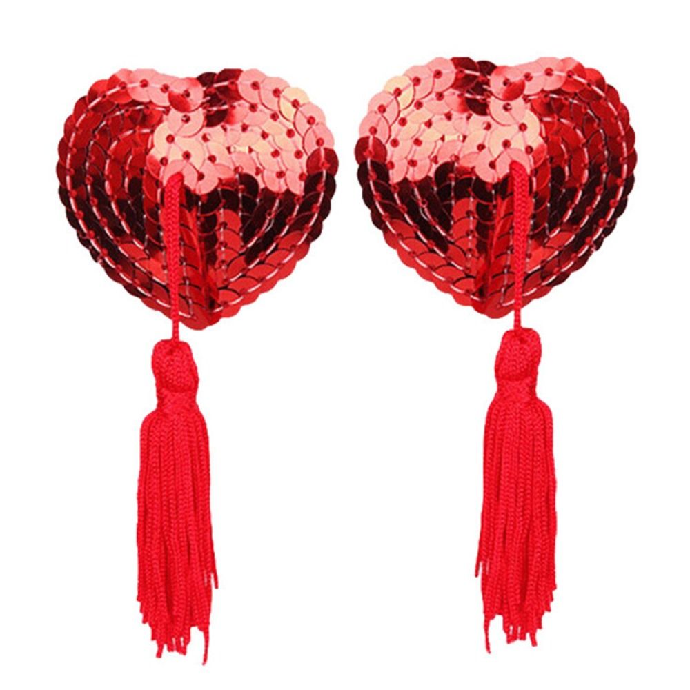 Nipple Cover Pasties - 1 Pair Sexy Heart Shape Bra