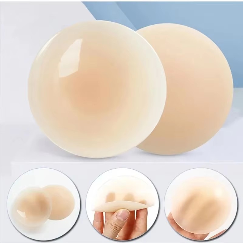Strapless Bra Backless - 1 Pair Reusable Breast Petals Nipple