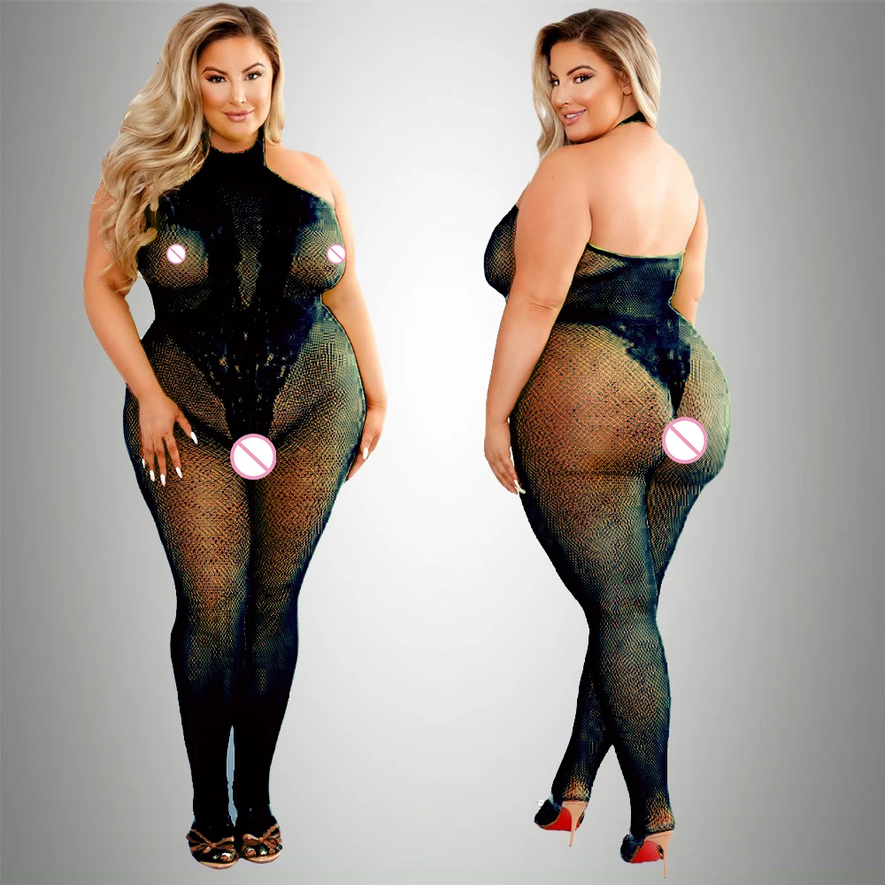 Bodystocking Fishnet - 2024 Plus Size Bodystocking Hot Bodysuits
