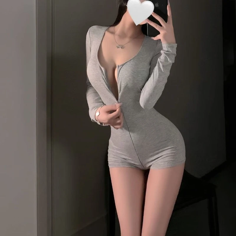 IMUSexy Deep V Yoga Pant Night - Lace Teddy Lingerie ulasan dan harga