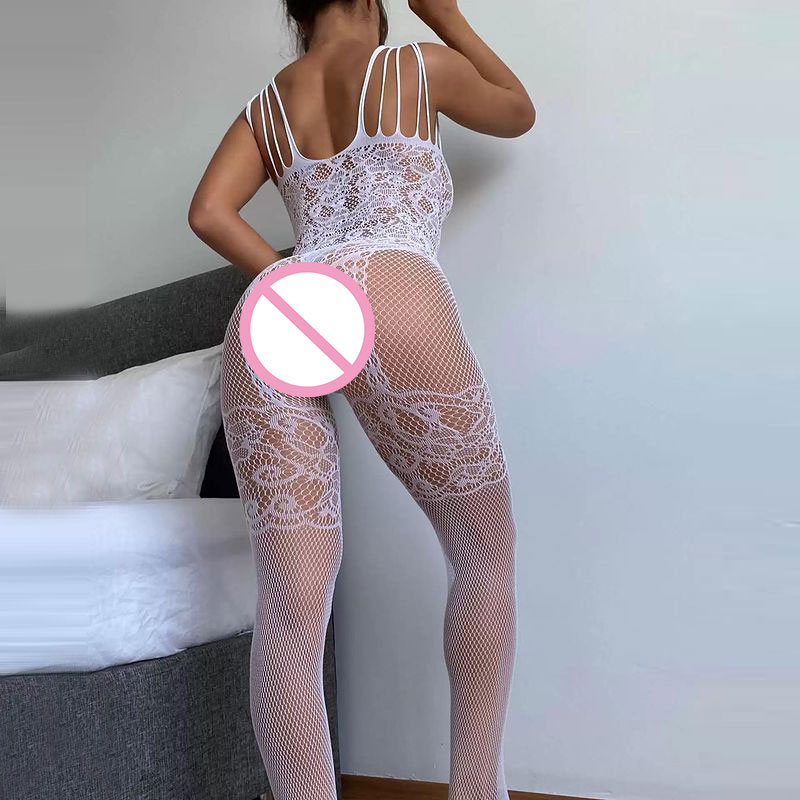 Women Fancy Sexy Lingerie Tran - Bodystocking Fishnet ulasan dan harga