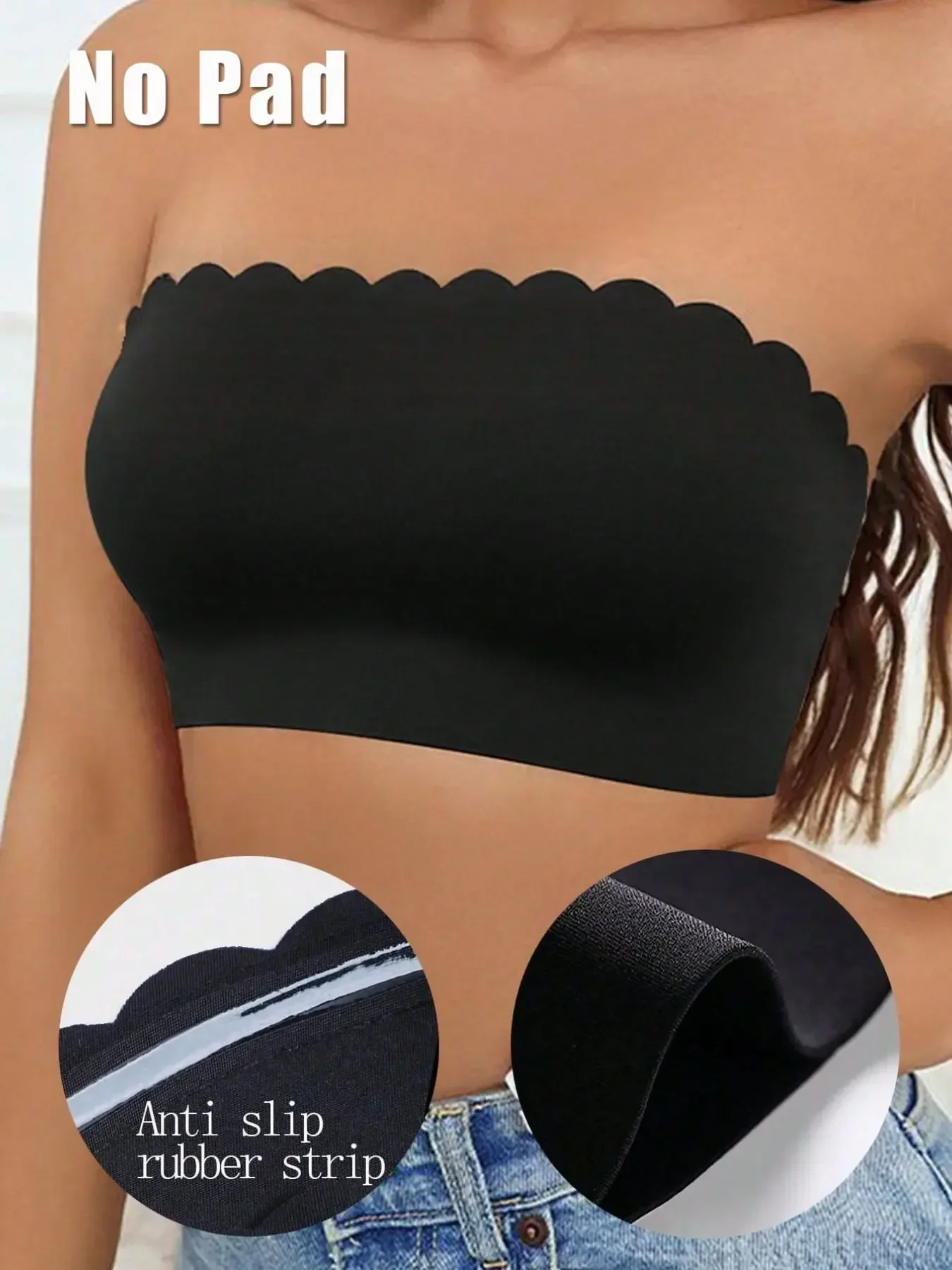 Women's Strapless Bra, Seamles - Strapless Bra Backless ulasan dan harga
