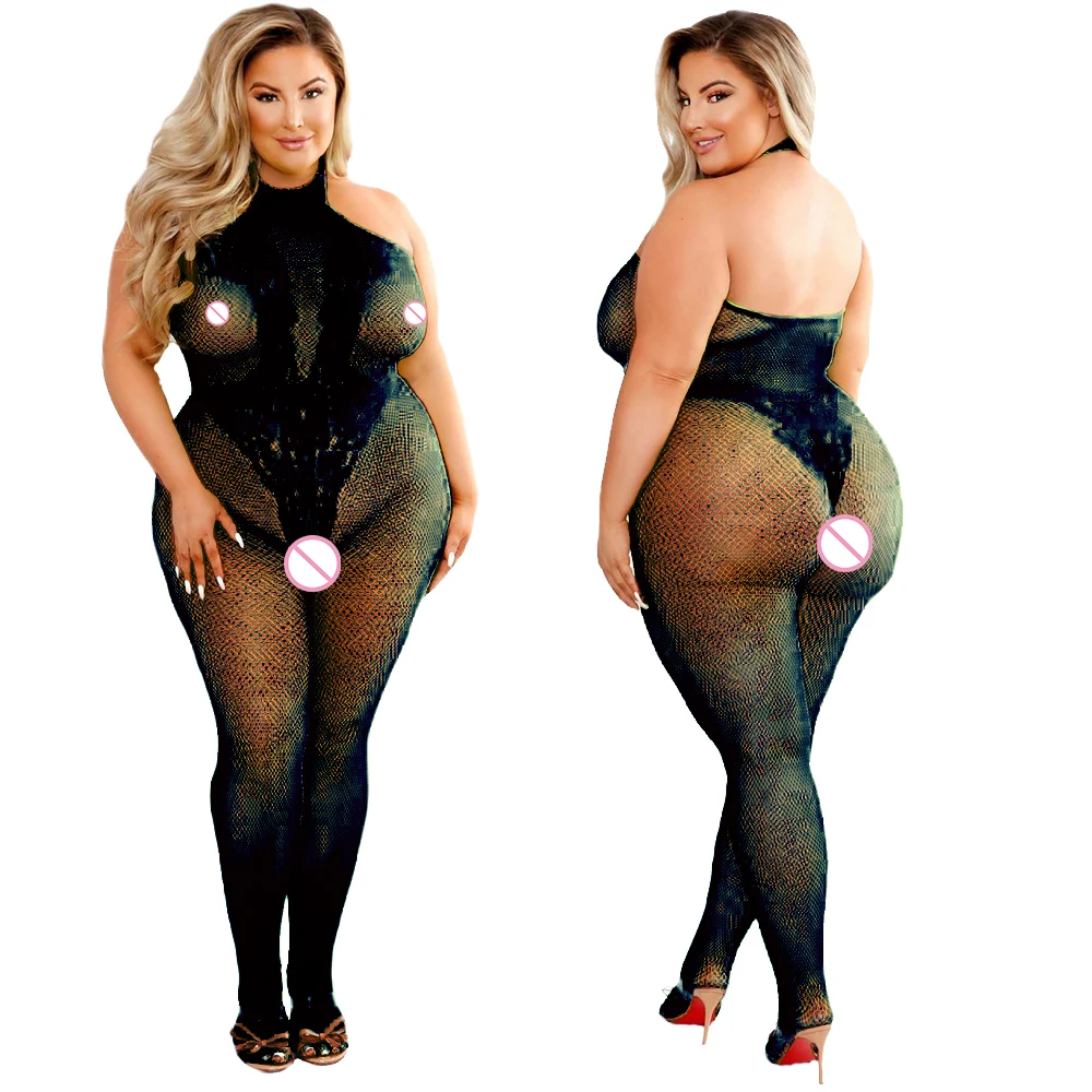 2024 Plus Size Bodystocking Ho - Bodystocking Fishnet ulasan dan harga