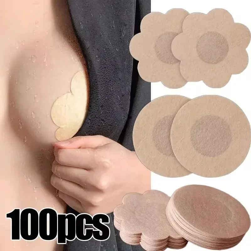 10/100pcs Women Nipple Cover S - Nipple Cover Pasties ulasan dan harga